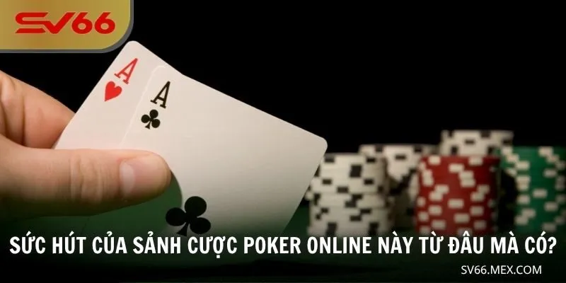Sức hút của sảnh cược Poker online này từ đâu mà có?